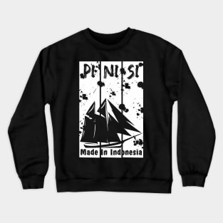 Ethnic Tshirt (Pinisi - dark) Crewneck Sweatshirt